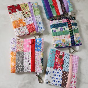 Quilted Wristlet Wallets