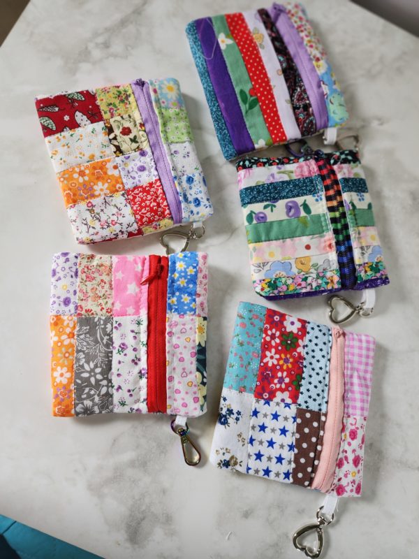 Quilted Wristlet Wallets