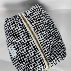 Large Quilted Makeup Bag