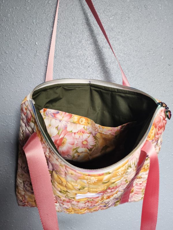 Multicolored Floral iPad Bag - Image 3