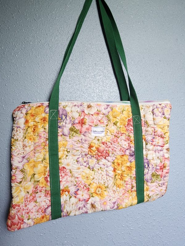 Multicolored Floral Computer Bag - Image 2