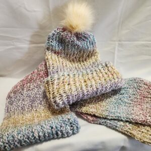 Handmade Scarf and Stocking Hat